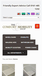 Mobile Screenshot of comfortandmobilityshop.co.uk